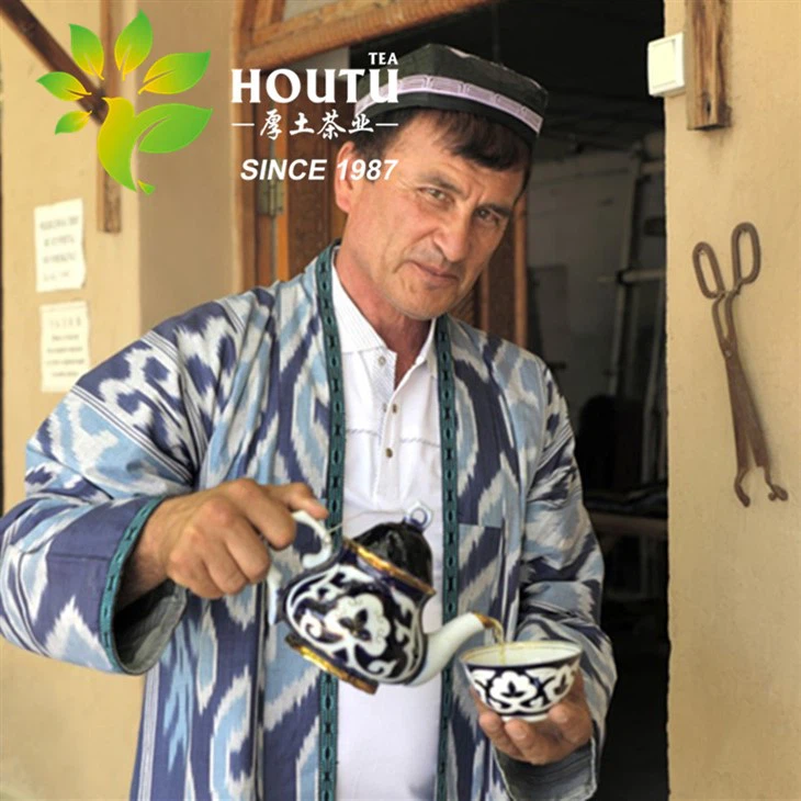 Central Asia Uzbekistan Green Tea 9375 cheap price gunpowder tea